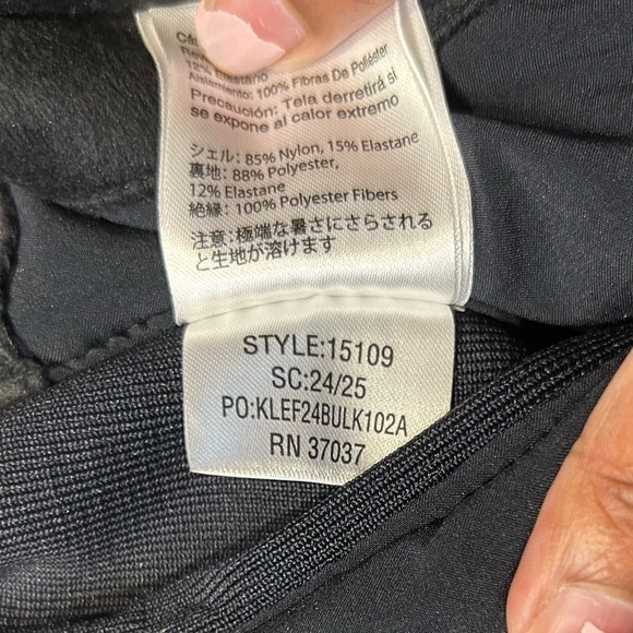 Obermeyer Cloud Nine Ski Pants Sz 4 Black Fleece Insulated Cold Winter Pants - Picture 13 of 14